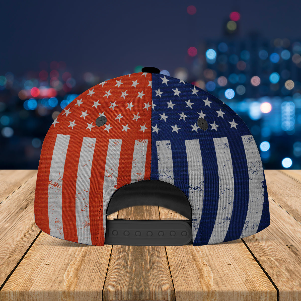 Chicago Flag Cap - Customized Classic Cap - CCGC, CCGB