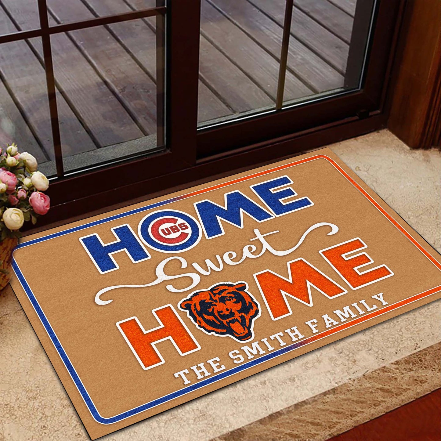 Home Sweet Home - Customized Doormat - Anti Slip Indoor Doormat - CCGC CCGB