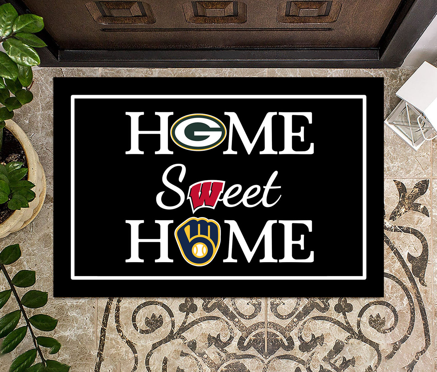 Home Sweet Home Customized Doormat - Anti Slip Indoor Doormat WCS