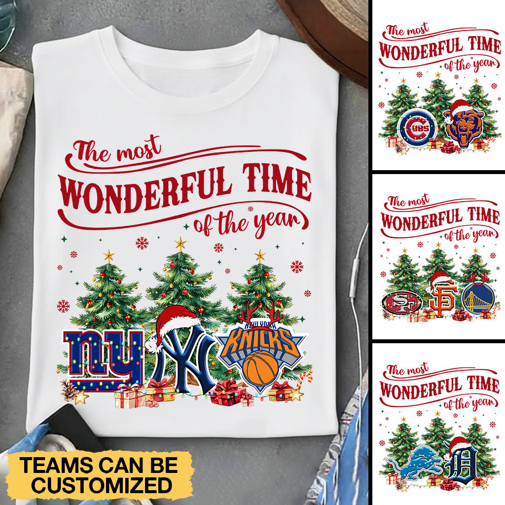 Wonderful Time With Teams Shirt - Customized Shirt