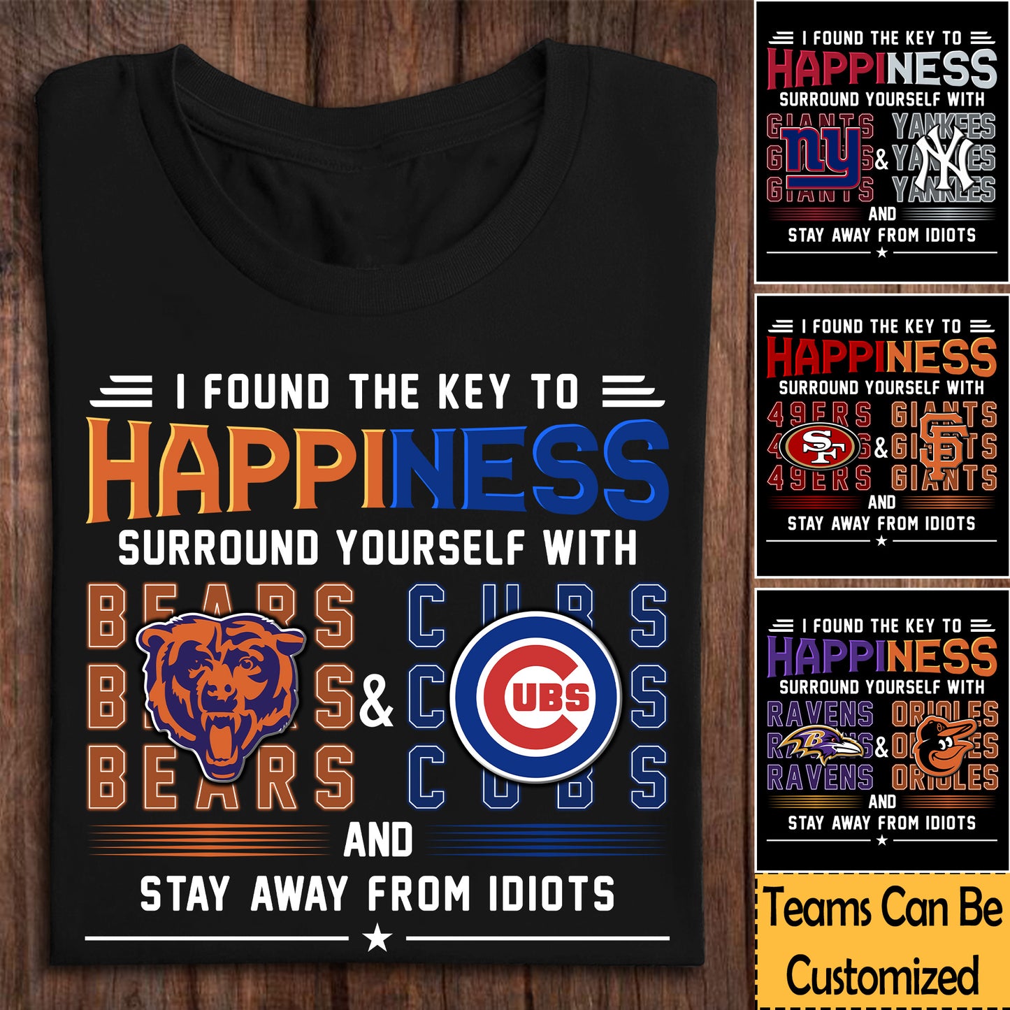 Key To Happiness Shirt - Customized Shirt (clt)