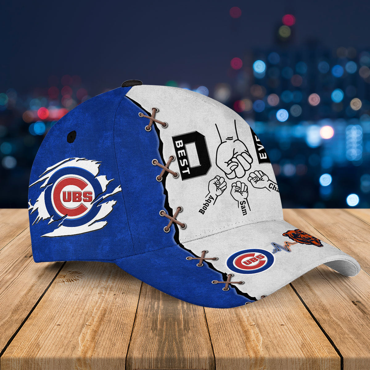 Best Dad Ever Classic Cap - Customized Classic Cap - CCGB, CCGC