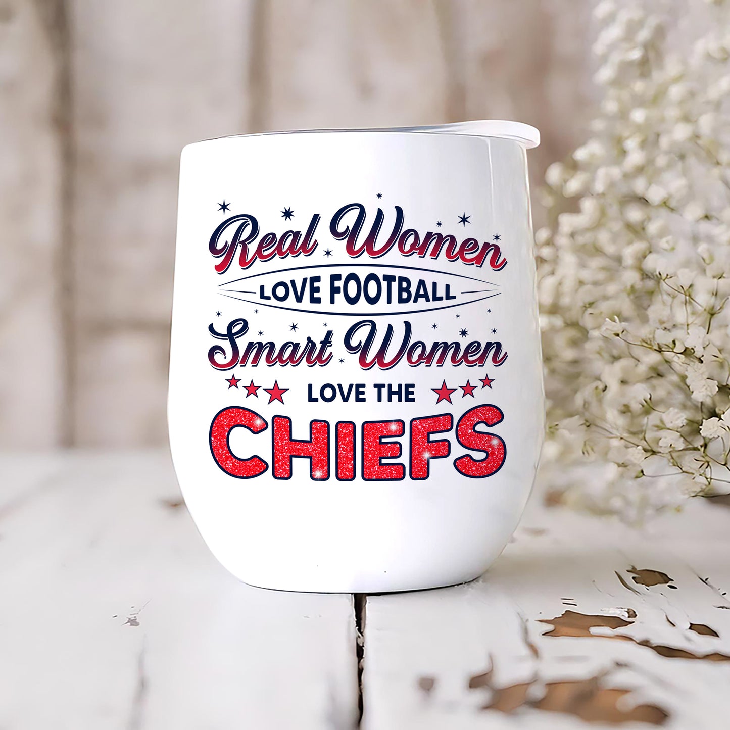 Real Women Love The KCCE - Wine Tumbler