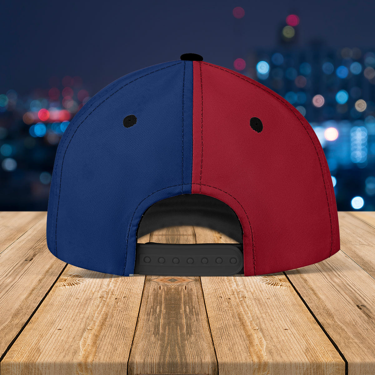 Two Teams Classic Cap - Customized Classic Cap ALBMCST NAVY