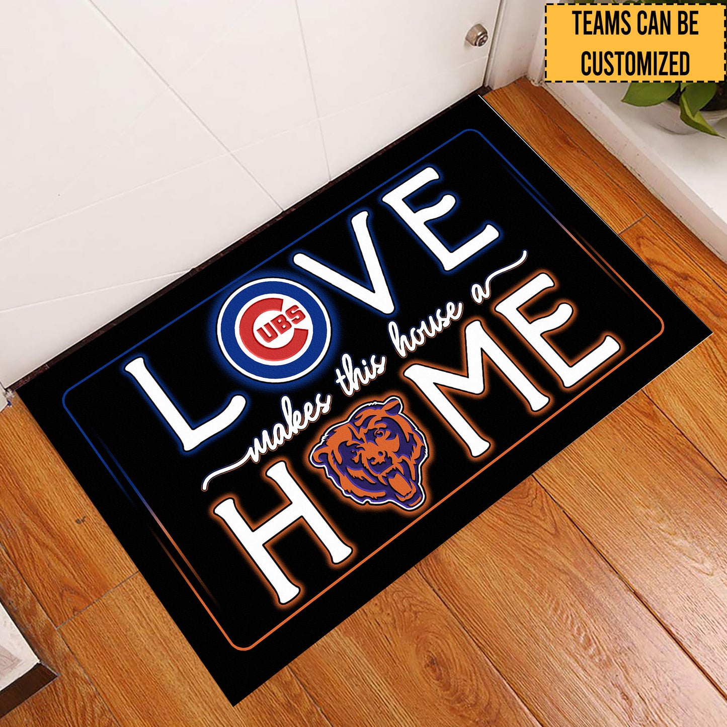 Love Makes This House A Home - Customized Doormat - Anti Slip Indoor Doormat - CCGC CCGB