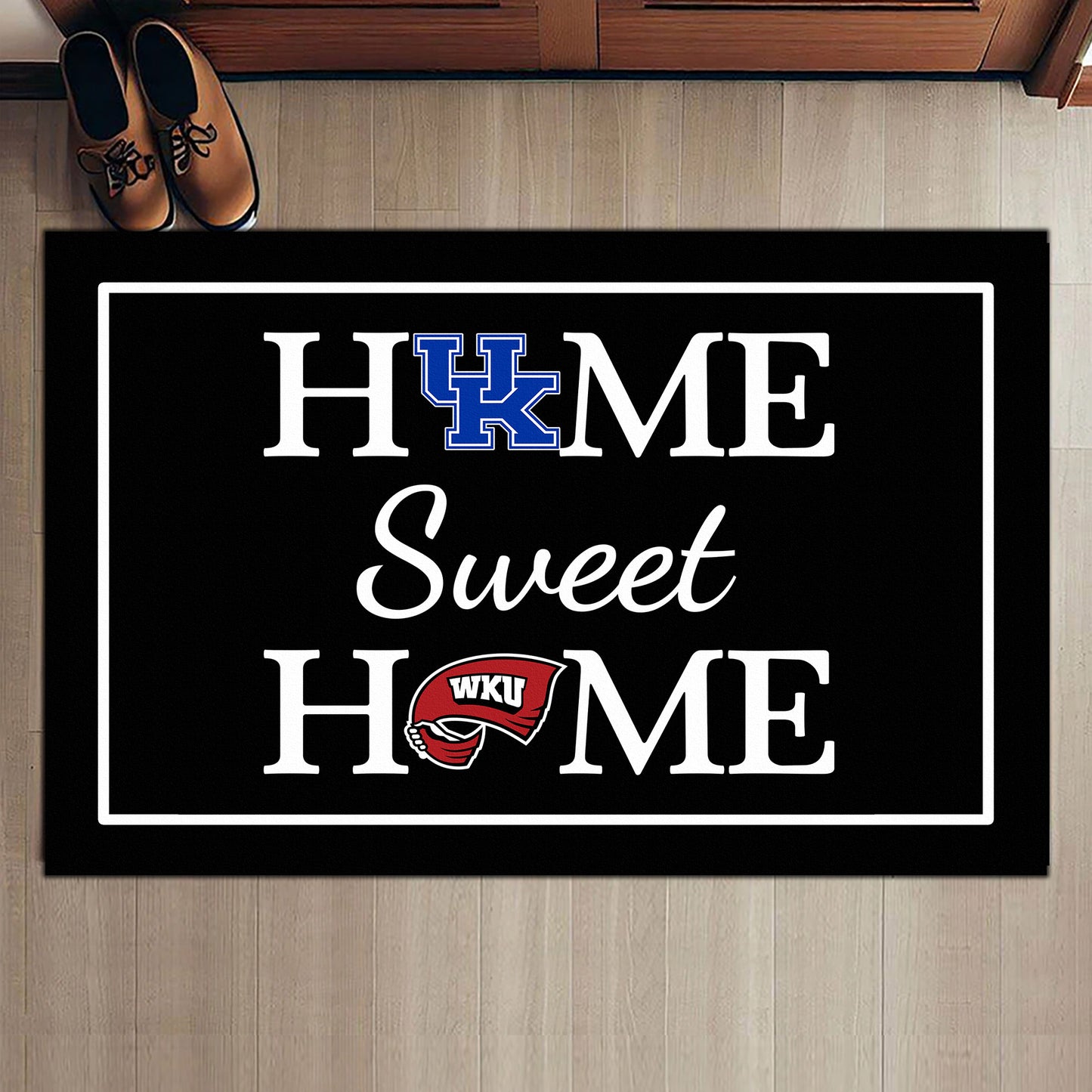 Home Sweet Home - Customized Doormat - UK WKU
