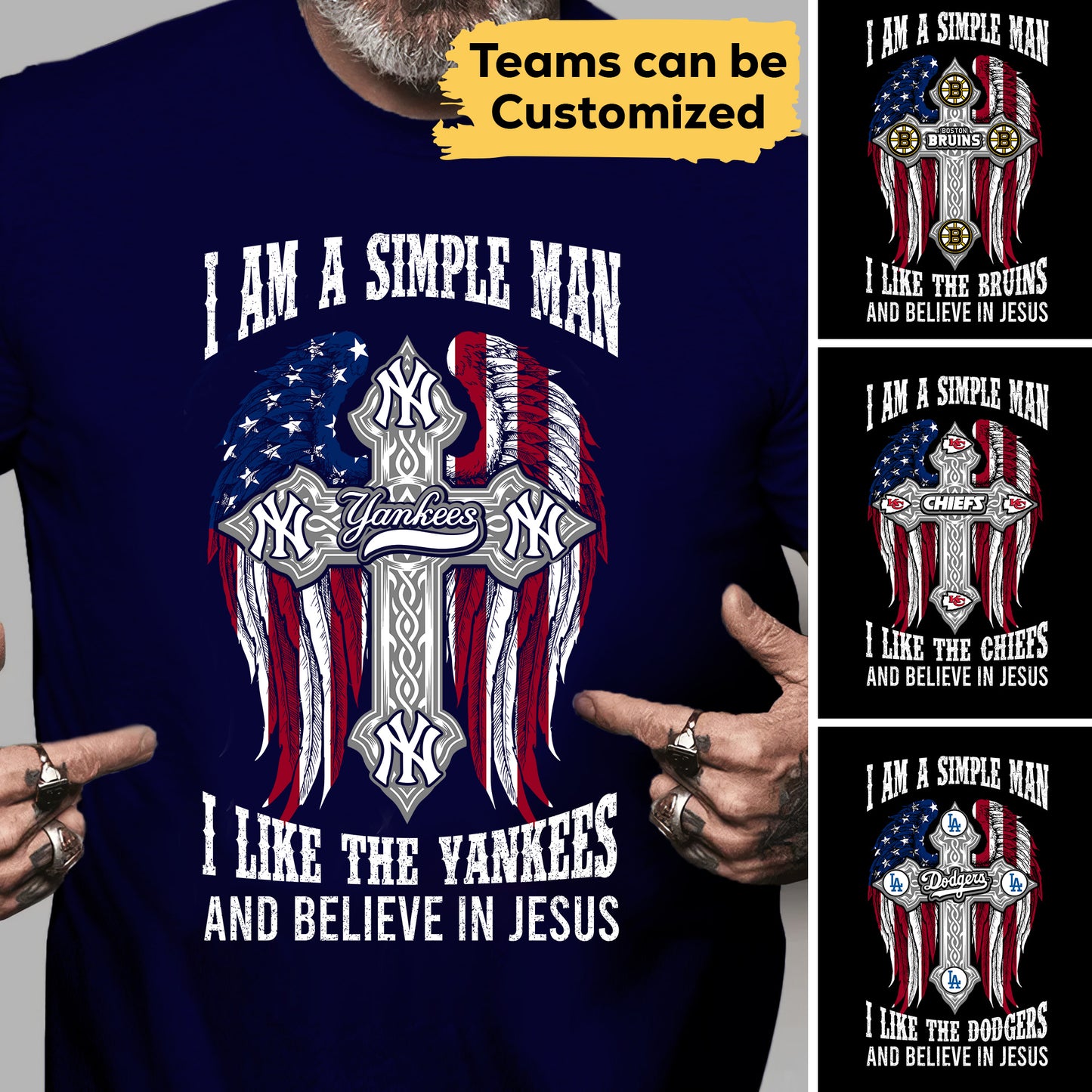 I Am A Simple Man - Customized Shirt