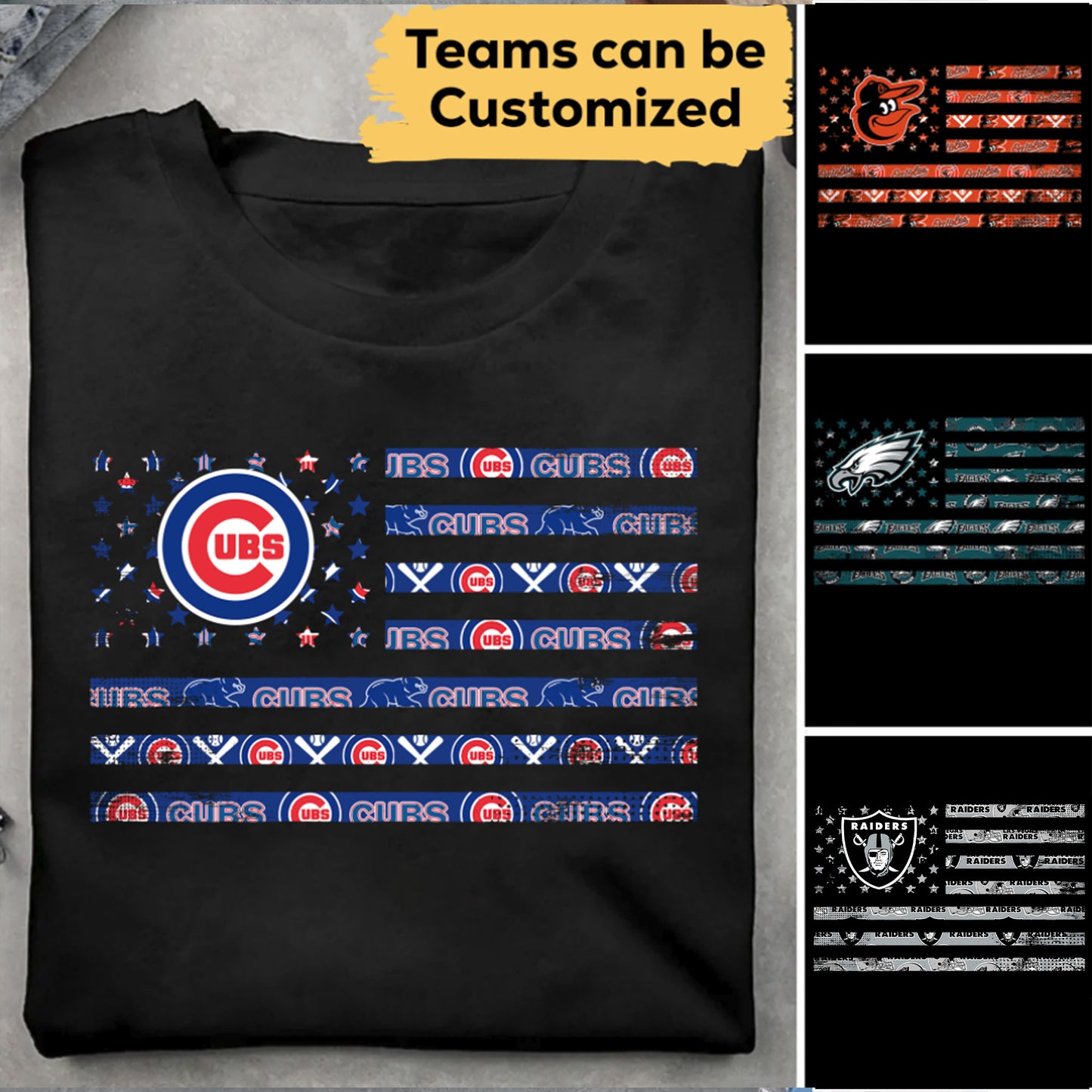 American Flag Shirt - Customized Shirt (clt)