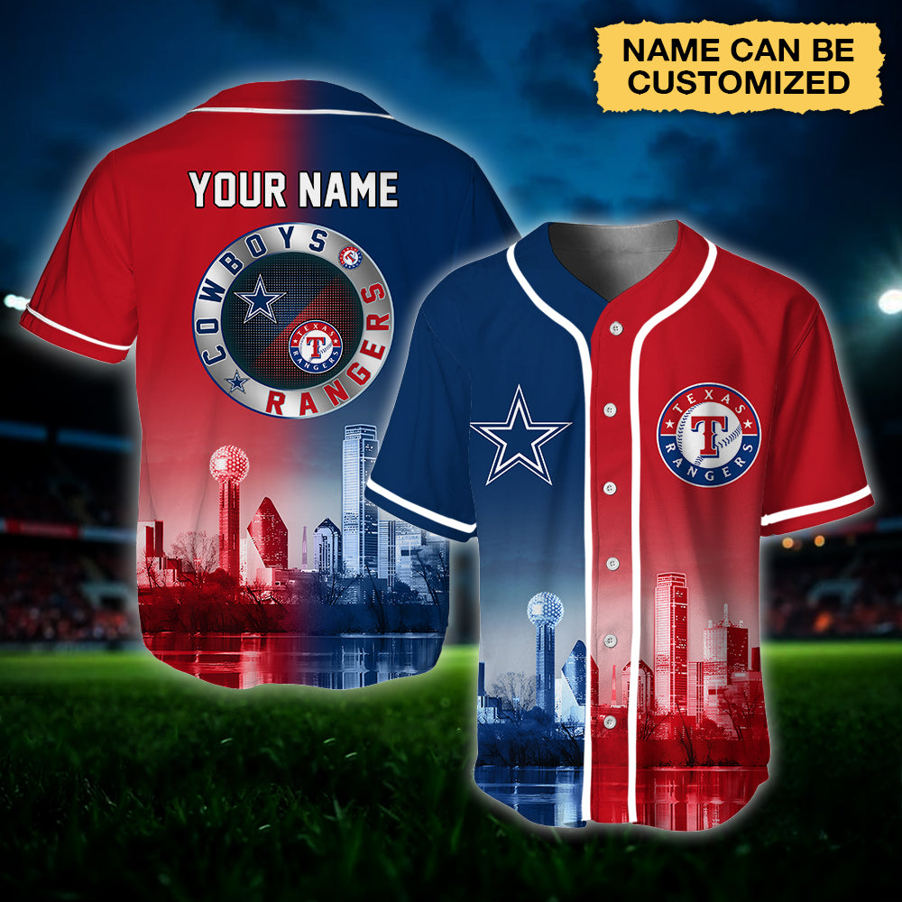 Dallas Baseball Jersey - Customized Jersey - CBRG