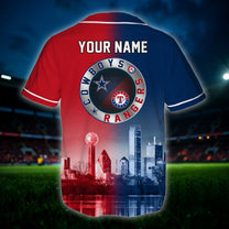 Dallas Baseball Jersey - Customized Jersey - CBRG