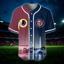 Washington Baseball Jersey - Customized Jersey - RSNTN