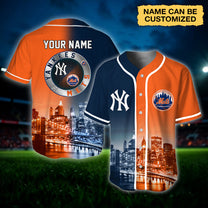 New York Baseball Jersey - Customized Jersey - YKM