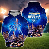 Los Angeles Skyline - Champions Fleece Hoodie - LADG