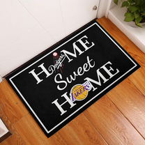 Home Sweet Home - Customized Doormat For Jason Quartararo - Anti Slip Indoor Doormat