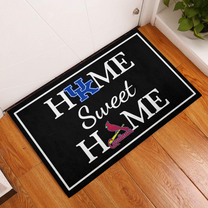 Home Sweet Home - Customized Doormat For Lauren Love #2 - Anti Slip Indoor Doormat