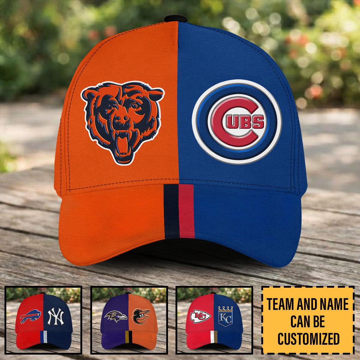My Teams Two Tone Cap - Customized Classic Cap