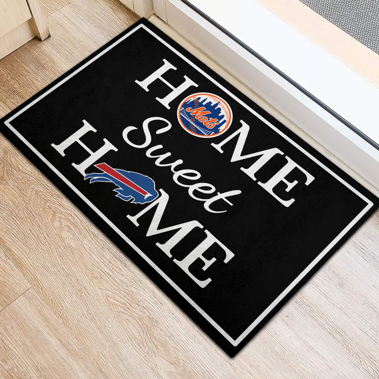 (Version3) Home Sweet Home - Customized Doormat - Anti Slip Indoor Doormat