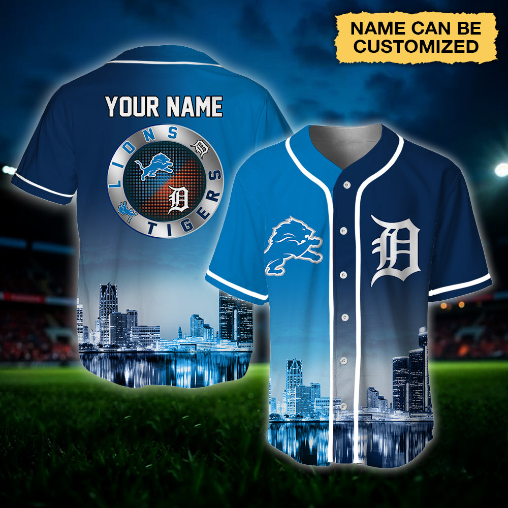 Detroit Baseball Jersey - Customized Jersey