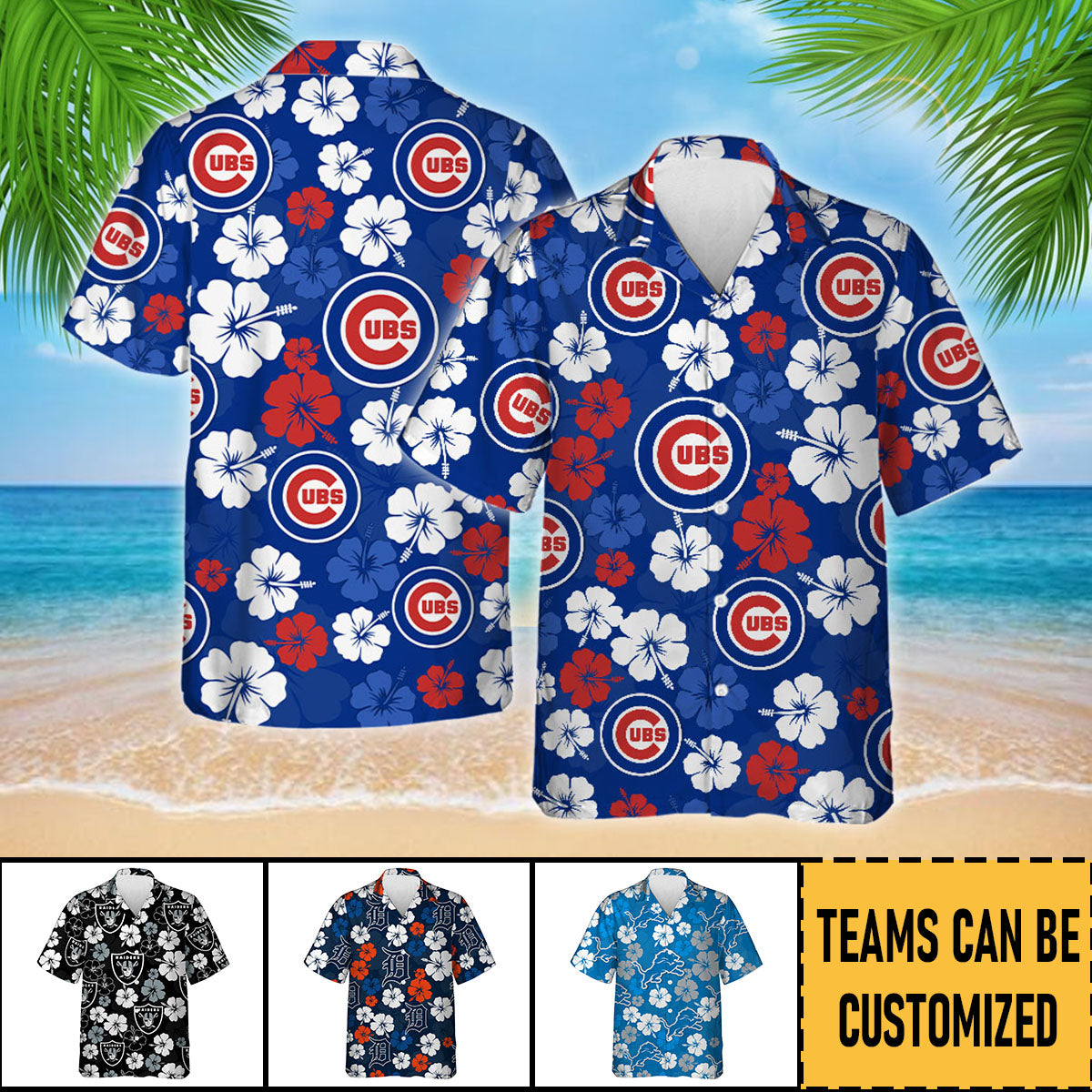 Teams Casual Shirt - Customized Casual Hawaiian Shirt