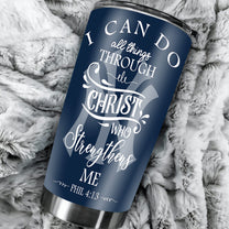 I Can Do All Things Stainless Steel Tumbler - NYYK