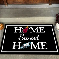 Home Sweet Home Doormat - Customized Doormat For Teresa McBride - Anti Slip Indoor Doormat