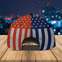 Chicago Flag Cap - Customized Classic Cap - CCGC, CCGB
