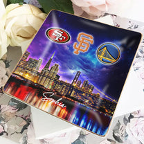 San Francisco Skyline Jewelry Dish - Customized Ring Dish