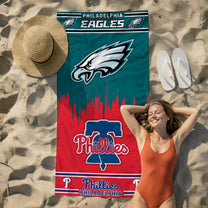Philadelphia Teams Beach Towel