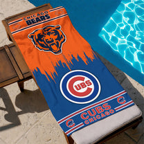 Chicago Teams Beach Towel