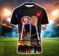 San Francisco Skyline T-Shirt - Custom Print T-shirt - SFG SF49
