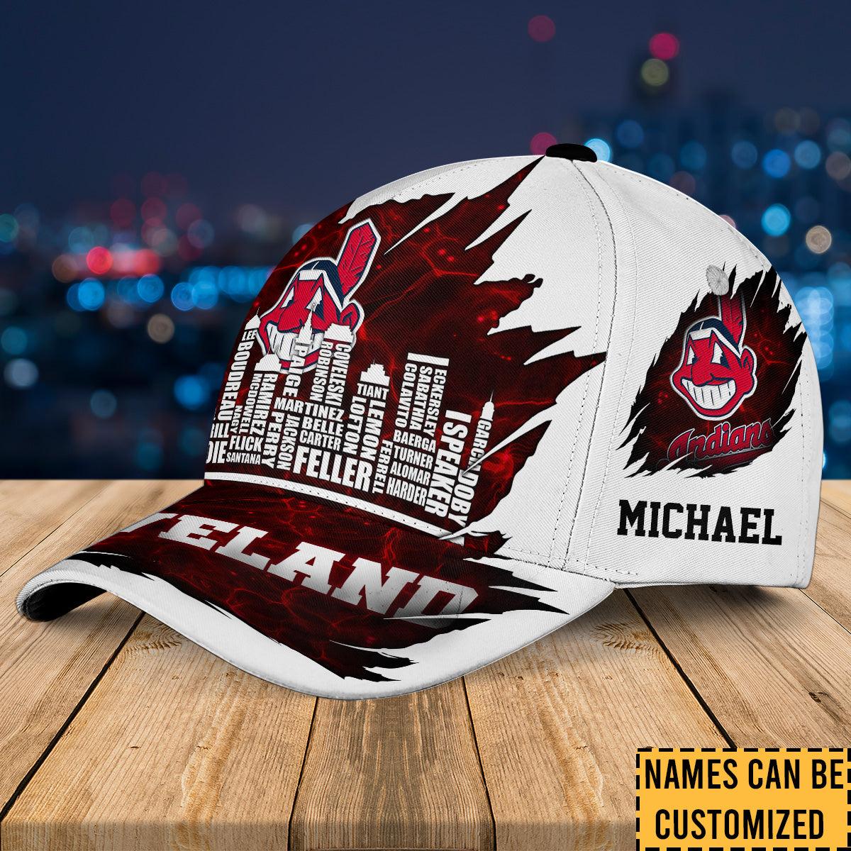 Cleveland Legend Skyline Classic Cap - Customized Classic Cap - IDI