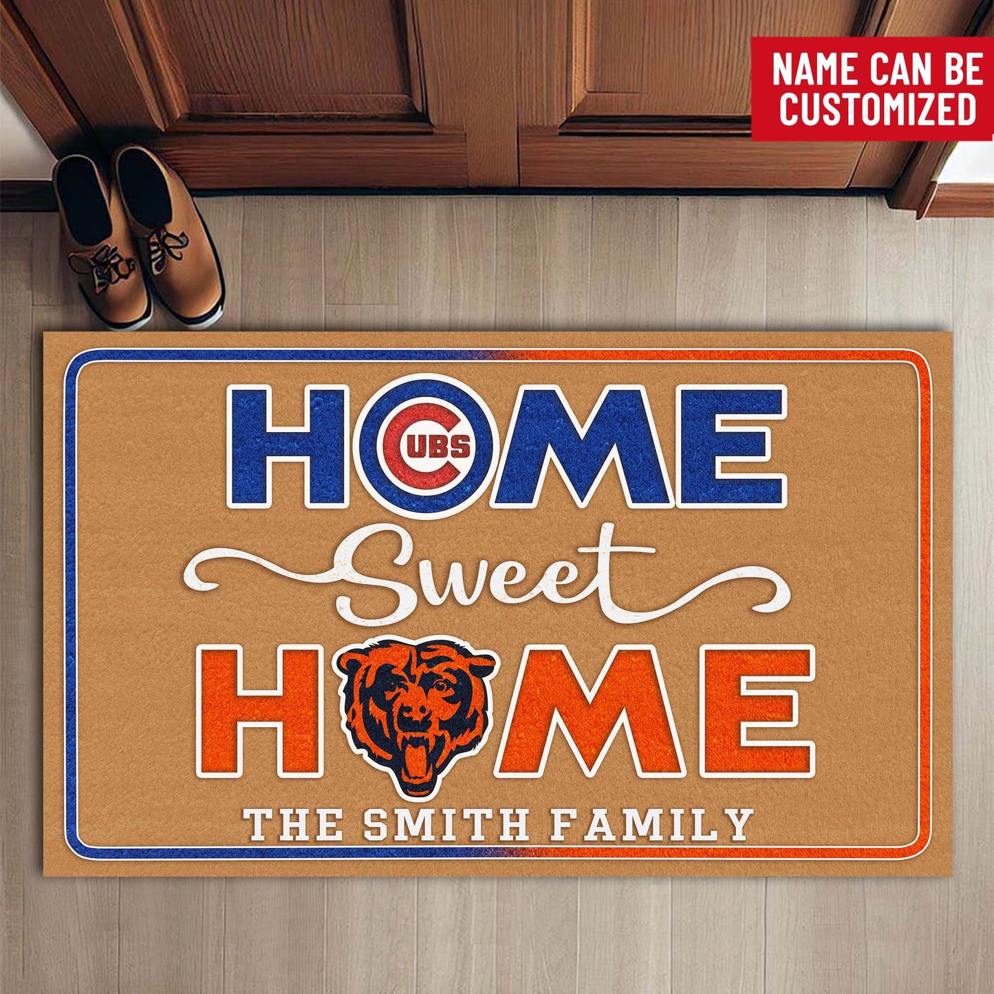 Home Sweet Home -  Customized Doormat - Anti Slip Indoor Doormat - CCGC CCGB