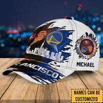 San Francisco Skyline Classic Cap - Customized Classic Cap (clt)