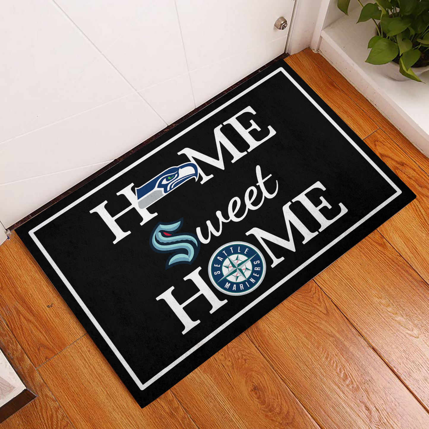 Home Sweet Home - Seattle SH, Seattle MR - Anti Slip Indoor Doormat