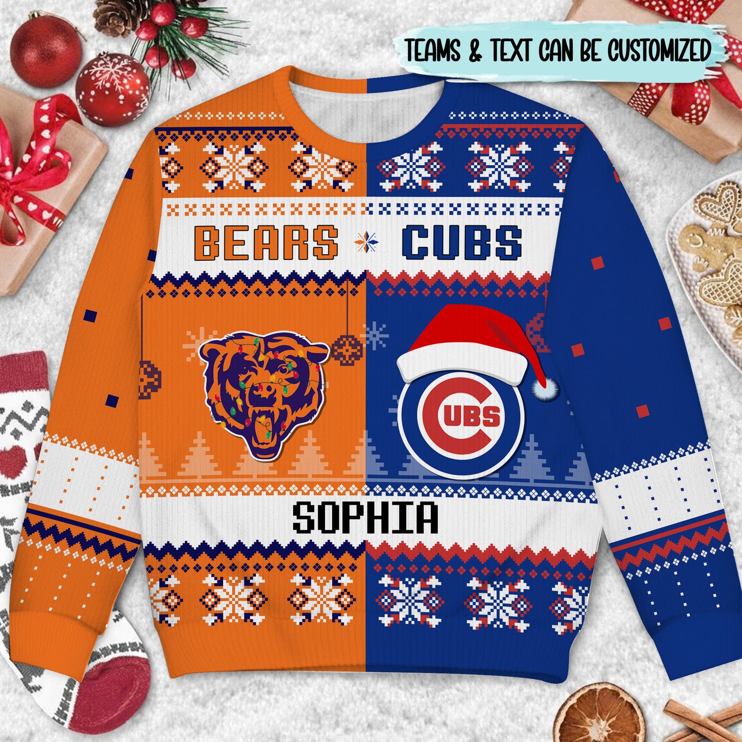 It's The Most Wonderful Time Of The Year Sweater - Customized Sweater - CCG