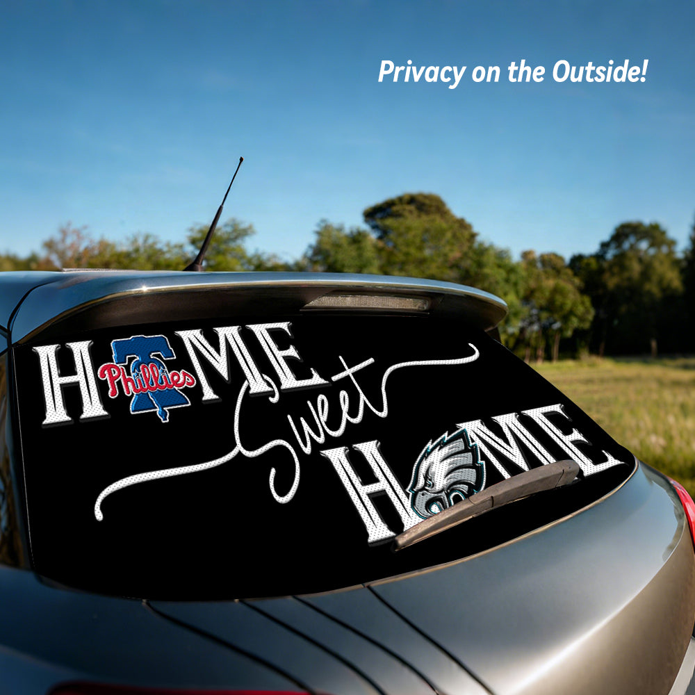 Home Sweet Home - Car Rear Windows Sticker - EGPL
