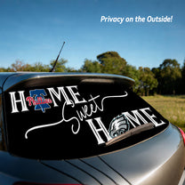 Home Sweet Home - Car Rear Windows Sticker - EGPL