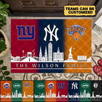 Teams Customized Doormat - Anti Slip Indoor Doormat