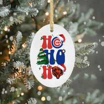 Ho Ho Ho Ceramic Ornament - CCGC , CCGB