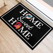 Home Sweet Home Customized Doormat For Brandon Bucknor #2 - Anti Slip Indoor Doormat