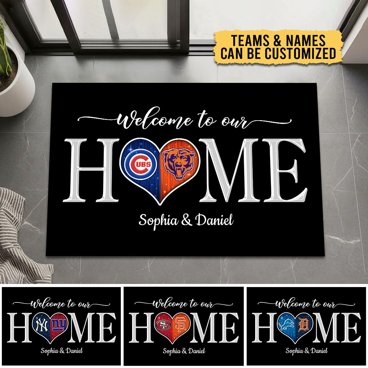Welcome To My Home Doormat -  Customized Doormat - Anti Slip Indoor Doormat