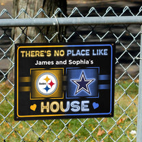 No Place Like Home - Customized Metal Sign