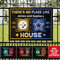 No Place Like Home - Customized Metal Sign