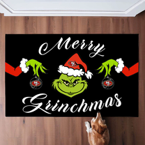 Merry Grinchmas SF49 - Anti Slip Indoor Doormat