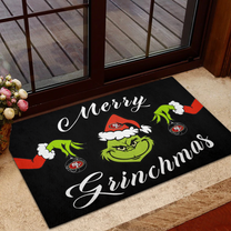 Merry Grinchmas SF49 - Anti Slip Indoor Doormat