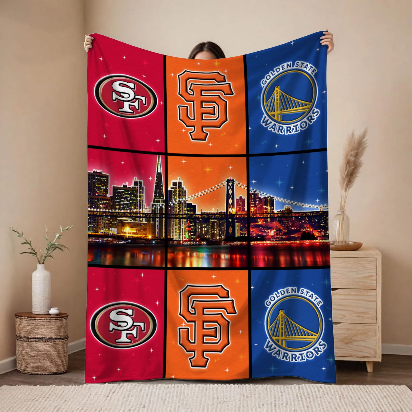 San Francisco Fleece Blanket (V2)