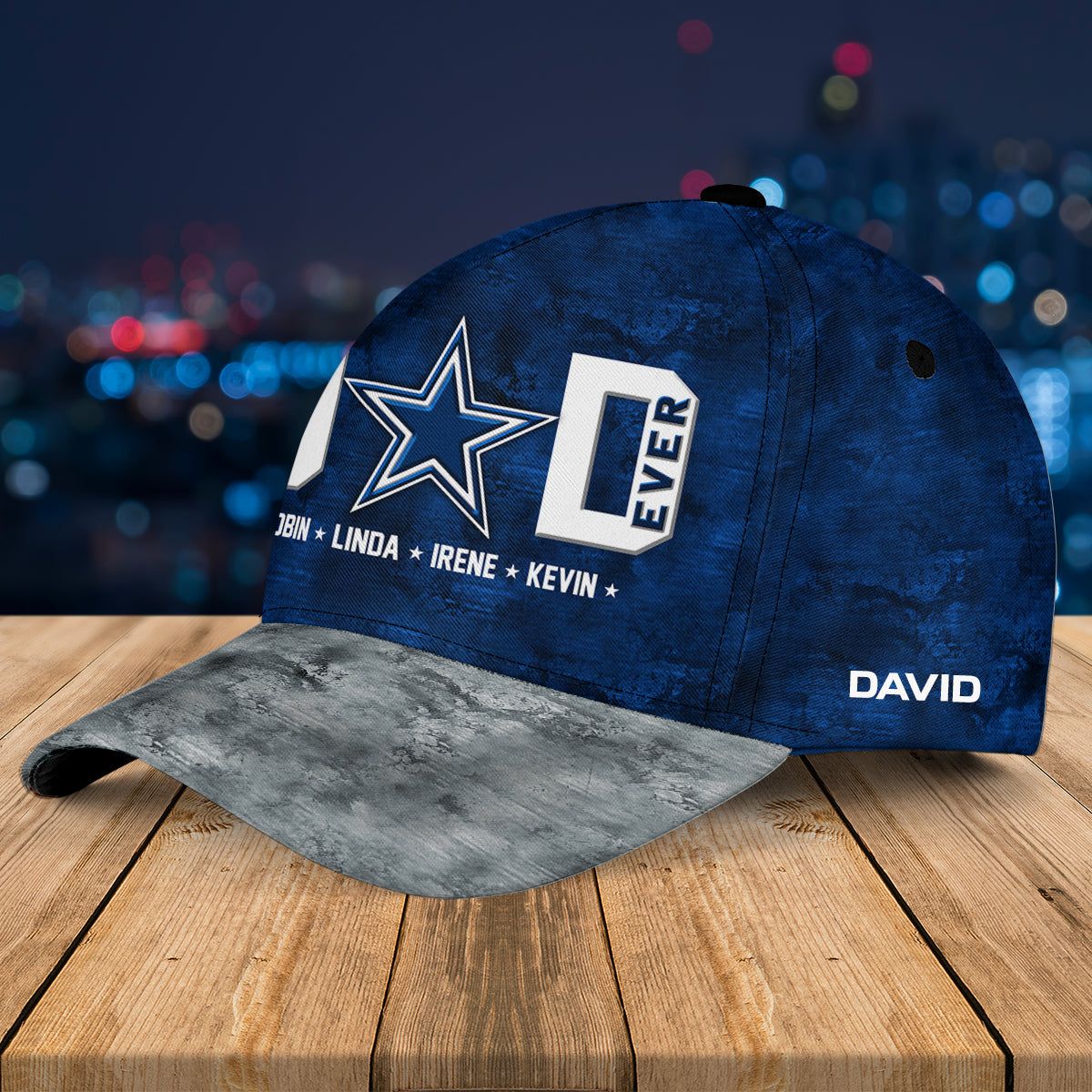 Best Dad Ever Two Tone Classic Cap - Perfect Gift For Father's Day