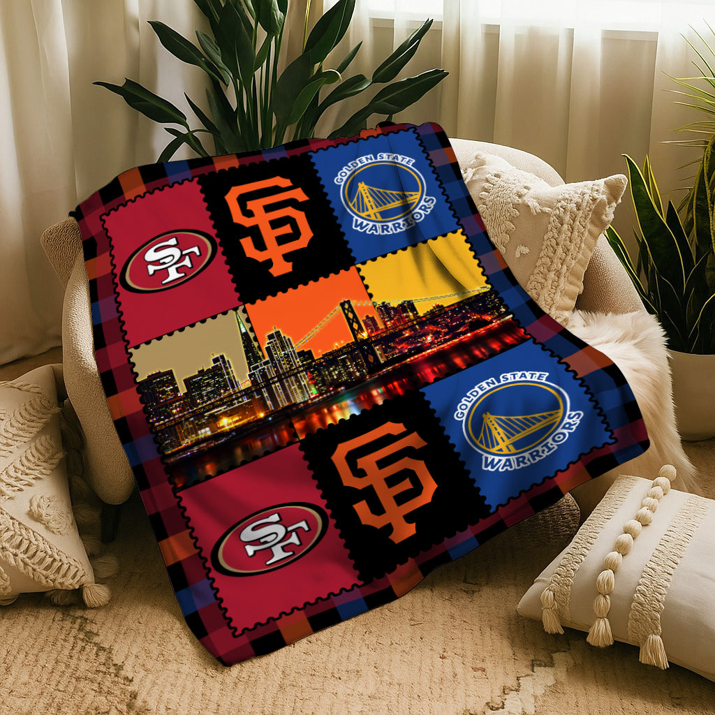 San Francisco Fleece Blanket (V1)
