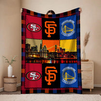 San Francisco Fleece Blanket (V1)