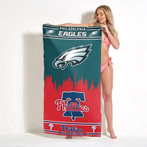 Philadelphia Teams Beach Towel